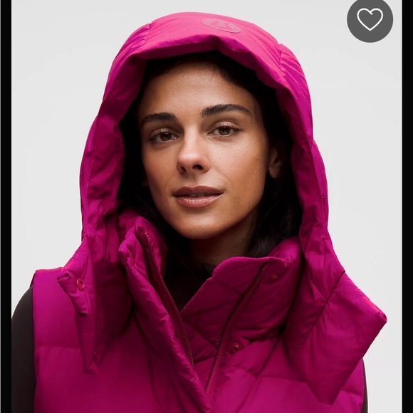 Red Puffer Vest - Picture 7 of 8